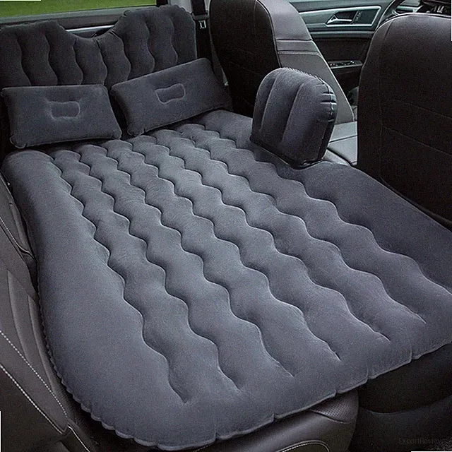 Inflatable Car SUV Air Mattress Back Seat Bed with Air Pump,Portable Thickene...
